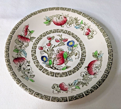 Indian tree pattern saucer - tree,