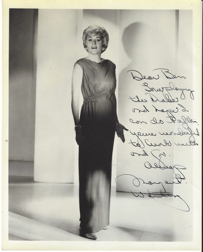 Margaret whiting signed - margaret, whiting—signed