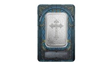 PAMP 1oz Silver Bar Cross of