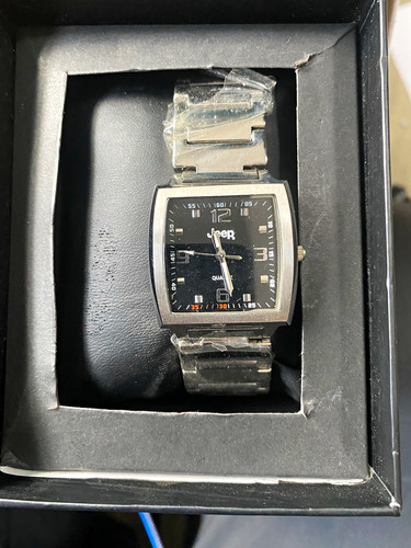 Jeep quartz men watch black - quartz, men's