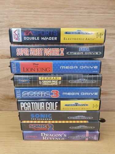Sega mega drive games - sega,
