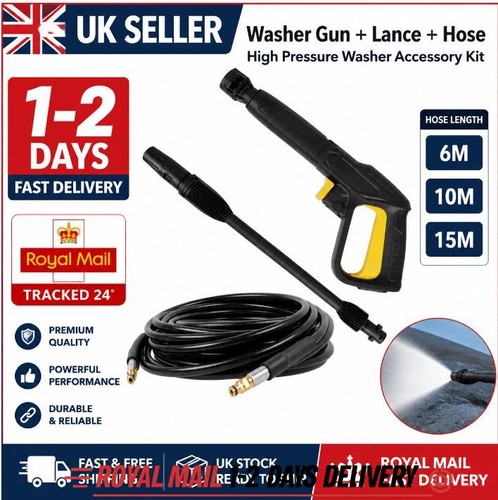 High pressure wash gun - high,