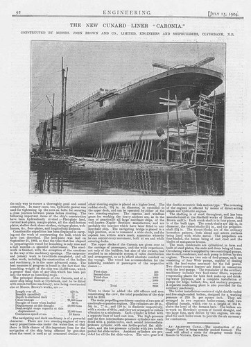 Rms caronia cunard liner - caronia,