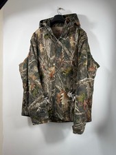 Red Head Silent Hide Camouflage Real Tree Style Jacket Size Large Hunting 0089