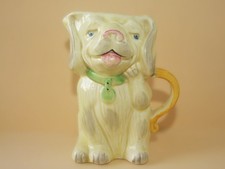 A Vintage Keele Street Pottery Dog Shaped Jug