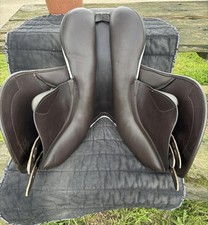 17” BJS Jump Saddle, Havana