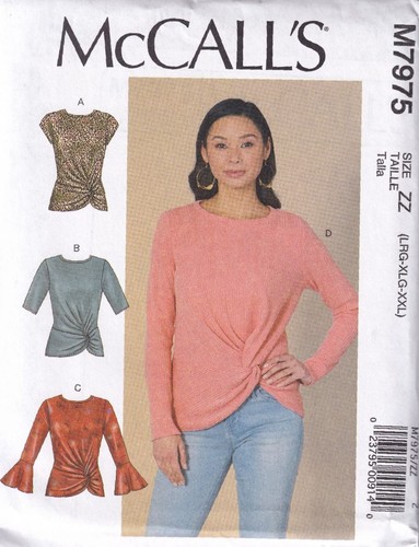 Mccalls 7975 tops - tops, sewing