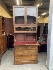 Antique Bureau And Bookcase