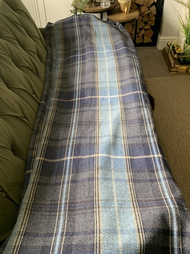 Dunelm blue highland - dunelm, check