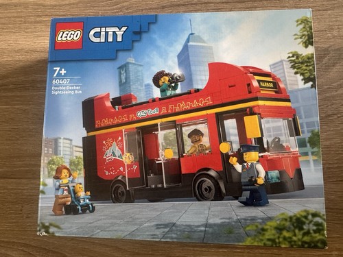 Lego city red - lego, double-decker
