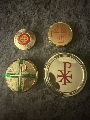 Pyx set gold tone - pyx,