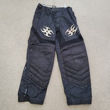 Empire Paintball Trousers Mens Size M 32 W 31 L Black Padded Adjustable Waist