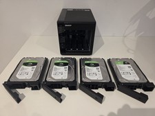 QNAP TR-004 4 Bay Desktop NAS Enclosure Including 4 x 4TB ST4000DM004 Drives