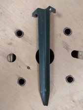 Genuine issue Military Tent Marquee Pegs Aluminium Olive Green Set x 4 x30cm 1Ft