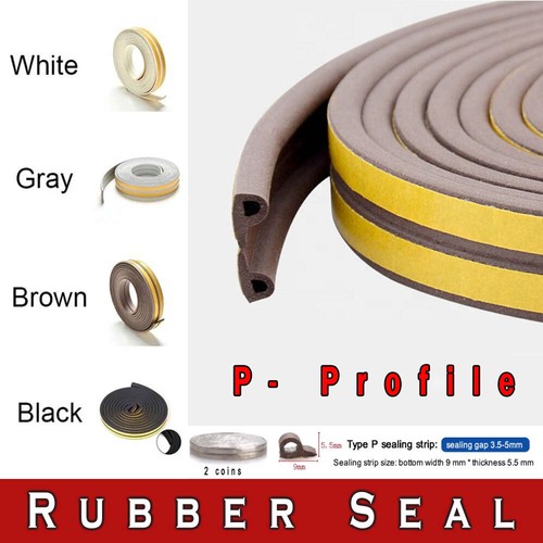 Rubber seal weather - rubber, strip