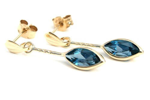 9ct gold london - gold, topaz