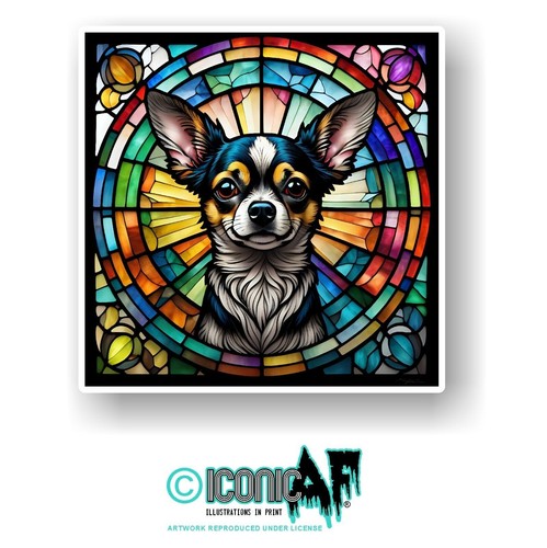 Large chihuahua dog stained - chihuahua,