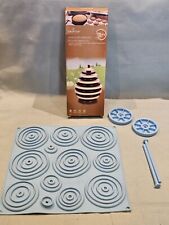 Crofton 3d Stacking Disc Easter Egg Chocolate Silicone Mould & Stand GC