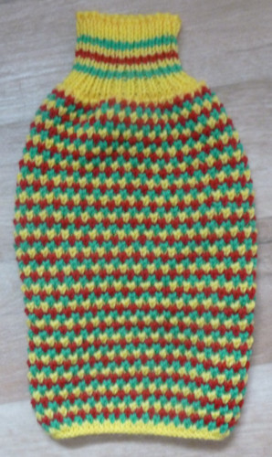 Hand knitted dog jumper - knitted,