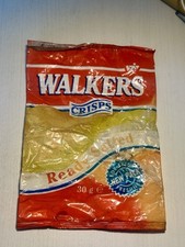 1992 Walkers Ready Salted Crisp Packet - Vintage Collectible - Rare Retro