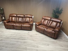 DFS Bravado Leather 3 Seater +