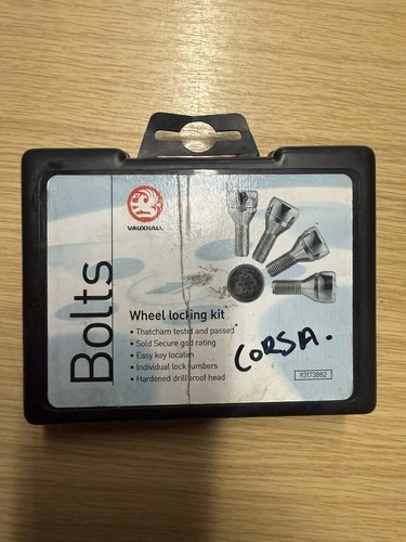 Vauxhall corsa locking wheel - corsa,
