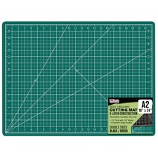 18" x 24" GREEN/BLACK Self