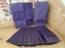 10 Vintage Sugar Bags. WW2