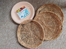 Vintage Rattan Wicker Paper