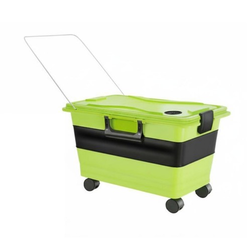 Collapsible car wash container - collapsible,
