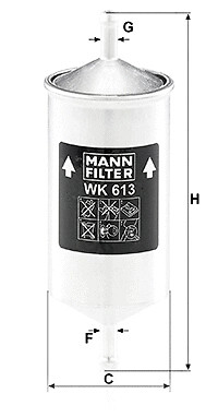 Fuel filter fits alfa - fuel, romeo