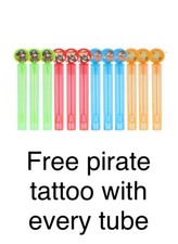 2-100 childrens pirate bubble