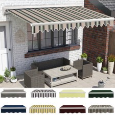 Half Cassette Electric Awning