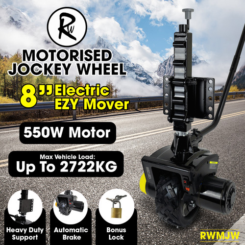 Jockey wheel motorised forward - wheel,