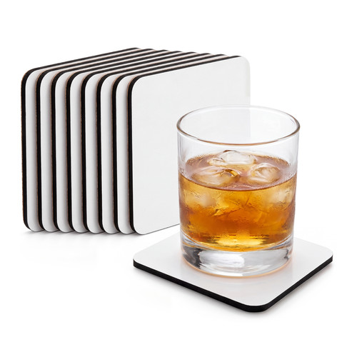 Blank sublimation coasters mdf - blank,