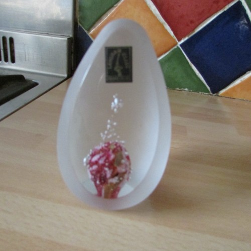 Langham glass egg shaped