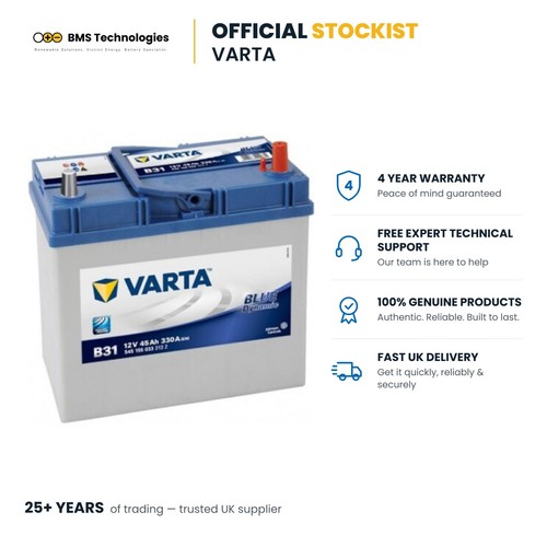 Varta b31 car battery - varta,