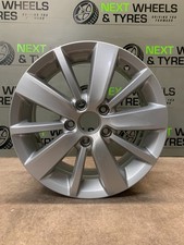 VW Golf Mk6 16" inch Alloy Wheel 10 spoke croft 5K0601025S 6.5J Refurbished Silv