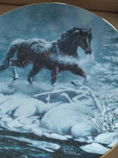 Hamilton Collector plate Blizzards PERIL