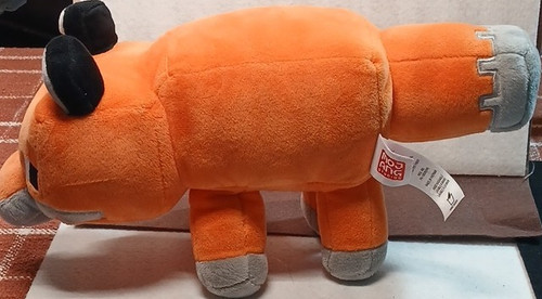 Minecraft fox plush toy - fox, 12"plush