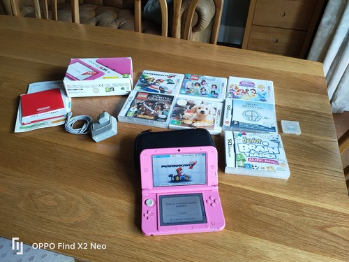 Nintendo 3ds pink handheld - nintendo,