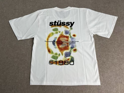 Stussy 1980 logo white shirt - 1980,