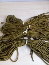 JOB LOT KHAKI MUSTARD BOOT, TRAINER.SHOE LACES 40 PRS 43 INCH 106 cm new, ROUND