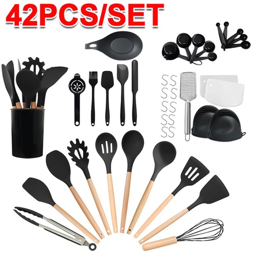 42x silicone kitchen - 42x, utensils