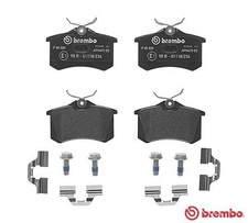 PEUGEOT PARTNER ORIGIN MPV Brembo Brake Pads FrontRear 2008-2013
