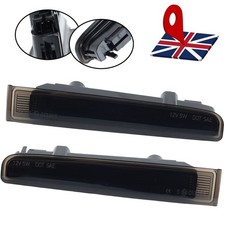 Pair Smoked 3rd Third High Brake Light Lamp For VW Transporter T5 T6 Barn Door