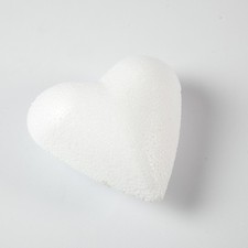 Styropor Hearts 5CM OASIS® POLYSTYRENE FLORAL FLORIASTRY WEDDINGS SKU 27-00005