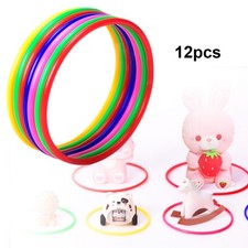 12x Ø10cm Colorful Plastic