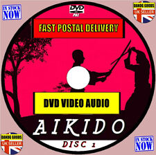 YOSHINKAN AIKIDO LESSONS STEP BY STEP SELF DEFENCE MARTIAL ARTS TUITION DVD PT-1