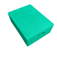 LARGE WOODEN BOX / TOY BOX